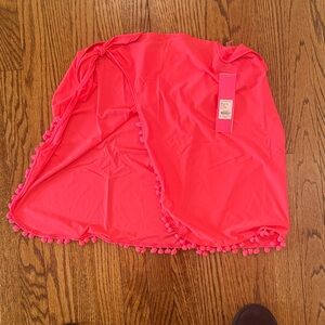 Lilly Pulitzer Neon Pink  Sarong NWT  XS/S